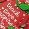 "Teach, Love, Inspire" Teacher's Appreciation Gift, Iron-on Embroidery Patch, Size 3.5" inches